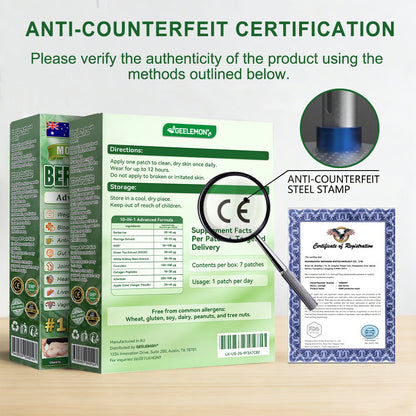 👩‍⚕️👩‍⚕️Geelemon® 𝗠𝗼𝗿𝗶𝗻𝗴𝗮 × 𝗕𝗲𝗿𝗯𝗲𝗿𝗶𝗻𝗲 × 𝗔𝗠𝗣𝗞 𝟭𝟬-𝗶𝗻-𝟭 𝗠𝗲𝘁𝗮𝗯𝗼𝗹𝗶𝗰 𝗦𝘂𝗽𝗽𝗼𝗿𝘁 𝗡𝗮𝗻𝗼 𝗠𝗶𝗰𝗿𝗼𝗻𝗲𝗲𝗱𝗹𝗲 𝗣𝗮𝘁𝗰𝗵 (𝐉𝐮𝐬𝐭 𝐨𝐧𝐜𝐞 𝐚 𝐝𝐚𝐲, 𝐯𝐢𝐬𝐢𝐛𝐥𝐞 𝐜𝐡𝐚𝐧𝐠𝐞𝐬 𝐢𝐧 𝟕 𝐝𝐚𝐲𝐬） ✅ 𝐅𝐨𝐫 𝐨𝐛𝐞𝐬𝐢𝐭𝐲, 🅛🅞🅞🅢🅔 🅢🅚🅘🅝,𝐝𝐢𝐚𝐛𝐞𝐭𝐞𝐬, 𝐬𝐥𝐞𝐞𝐩 𝐚𝐩𝐧𝐞𝐚, 𝐣𝐨𝐢𝐧𝐭 𝐢𝐬𝐬𝐮𝐞𝐬, 𝐚𝐧𝐝 𝐦𝐨𝐫𝐞🌟