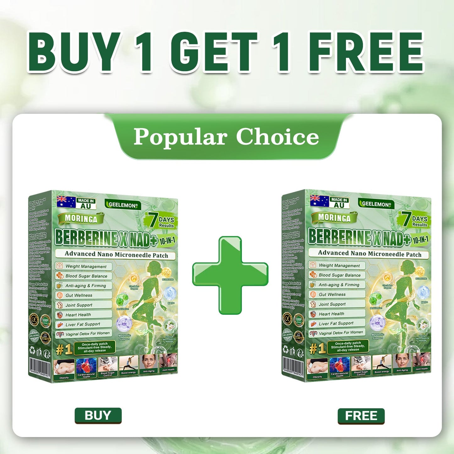 👩‍⚕️👩‍⚕️Geelemon® 𝗠𝗼𝗿𝗶𝗻𝗴𝗮 × 𝗕𝗲𝗿𝗯𝗲𝗿𝗶𝗻𝗲 × 𝗔𝗠𝗣𝗞 𝟭𝟬-𝗶𝗻-𝟭 𝗠𝗲𝘁𝗮𝗯𝗼𝗹𝗶𝗰 𝗦𝘂𝗽𝗽𝗼𝗿𝘁 𝗡𝗮𝗻𝗼 𝗠𝗶𝗰𝗿𝗼𝗻𝗲𝗲𝗱𝗹𝗲 𝗣𝗮𝘁𝗰𝗵 (𝐉𝐮𝐬𝐭 𝐨𝐧𝐜𝐞 𝐚 𝐝𝐚𝐲, 𝐯𝐢𝐬𝐢𝐛𝐥𝐞 𝐜𝐡𝐚𝐧𝐠𝐞𝐬 𝐢𝐧 𝟕 𝐝𝐚𝐲𝐬） ✅ 𝐅𝐨𝐫 𝐨𝐛𝐞𝐬𝐢𝐭𝐲, 🅛🅞🅞🅢🅔 🅢🅚🅘🅝,𝐝𝐢𝐚𝐛𝐞𝐭𝐞𝐬, 𝐬𝐥𝐞𝐞𝐩 𝐚𝐩𝐧𝐞𝐚, 𝐣𝐨𝐢𝐧𝐭 𝐢𝐬𝐬𝐮𝐞𝐬, 𝐚𝐧𝐝 𝐦𝐨𝐫𝐞🌟